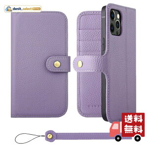 HANATORA for iPhone 12ProMax �P�[�X �蒠�^ �{�v �X�}�z�P�[�X �X�}�z �X�^���h �X�g���b�v �t�� �V�������N�J�[�t���U�[ �x���g���� �}�O�l�b�g�Ȃ� �p�[�v�� H0XB-12ProMax-Purple �M�t�g �a���� ����