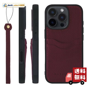 HANATORA for iPhone 16Pro �P�[�X �{�v �ϏՌ� �o���p�[�^ �X�}�z�P�[�X �X�}�z �X�g���b�v �t�� �V�������N���U�[ �M�t�g ���C�� CPGGZ-16Pro-Wine