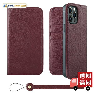 HANATORA for iPhone 13ProMax �P�[�X �蒠�^ �{�v �X�}�z�P�[�X �X�}�z �X�^���h �X�g���b�v �t�� �V�������N�J�[�t���U�[ �x���g�Ȃ� �}�O�l�b�g�Ȃ� ���C�� H0XA-13ProMax-Wine �M�t�g �a���� ���� �j��