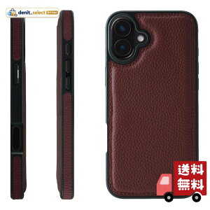 HANATORA for iPhone 16Plus �P�[�X �{�v �ϏՌ� �o���p�[�^ �X�}�z�P�[�X �X�}�z ���ʖ{�v �V�������N���U�[ �M�t�g ���C�� WPG-16Plus-Wine