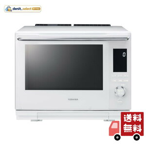 TOSHIBA(����) �X�`�[���I�[�u�������W �Ηq�h�[�� 30L ER-D3000A(W) �O�����z���C�g 2�i����