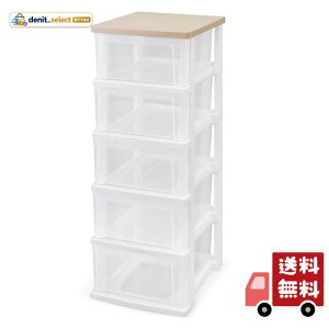 �A�C���X�I�[���} �`�F�X�g �E�b�h�g�b�v�`�F�X�g 5�i ���݌v(��̌^�t���[��) �X���� �T�C�h�`�F�X�g NSS-325WT ��32.5×���s39.1×����96.5cm �t�����`�I�[�N/�N���A
