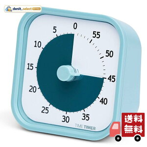 Time Timer �^�C���^�C�}�[(TIME TIMER) �׋��^�C�}�[ MOD Home Edition ���b�h ���C�N�u���[ 9cm 60�� �w�K�A���[�� TTM9-HLB-W