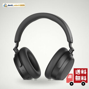 �[���n�C�U�[(Sennheiser) ���C�����X�w�b�h�z�� ACCENTUM Plus Wireless �u���b�N �����\�h���C�o�[ 50���ԍĐ� �n�C�u���b�h�A�_�v�e�B�u �m�C�Y�L�����Z�����O �O����荞�� �}���`�|�C���g�Ή� �^