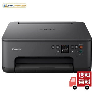 �L���m�� Canon �v�����^�[ A4�C���N�W�F�b�g�����@ PIXUS TS7530 �u���b�N 2021�N���f�� �e�����[�N���� 5�F�E�Ɨ��^�E�Ή��C���NBCI-300/301�V���[�Y