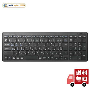 �G���R�� �L�[�{�[�h Bluetooth �p���^�O���t �R���p�N�g�L�[�{�[�h Windows�EMac�EiOS�EAndroid�Ή� �u���b�N TK-FBP101BK
