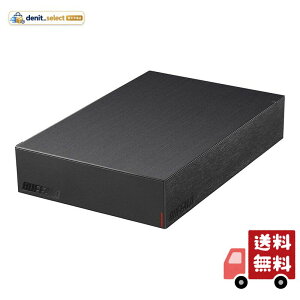 �o�b�t�@���[ �O�t��HDD 6TB �u���b�N USB3.2(Gen.1)�Ή� HD-LE6U3-BB