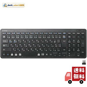 �G���R�� ���C�����X�L�[�{�[�h �R���p�N�g �e���L�[�t �p���^�O���t�� ���^ �u���b�N TK-FDP099TBK/EC