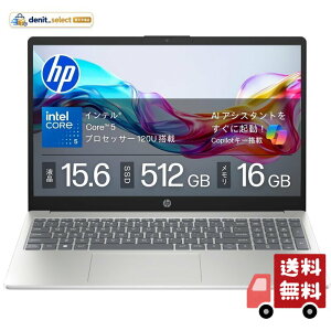 HP �m�[�g�p�\�R�� 15-fd 15.6�C���` 16GB������ 512GB SSD �C���e�� Core 5