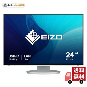 EIZO CAD�EBIM�����f�C�W�[�`�F�[���Ή����j�^�[ FlexScan EV2495-WT 24.1�^�EUSB Type-C�E�z���C�g