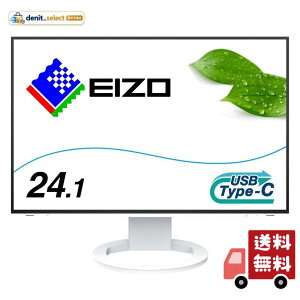 EIZO �r�W�l�X�X�^���_�[�h���j�^�[ FlexScan EV2485-WT 24.1�^�EUSB Type-C�E�z���C�g