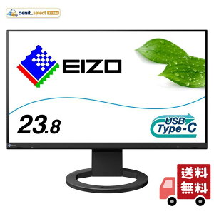 EIZO �r�W�l�X�X�^���_�[�h���j�^�[ FlexScan EV2480-ZBK 23.8�^�EUSB Type-C�E�u���b�N