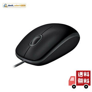 Logicool(���W�N�[��) Logicool �L�� �É� �}�E�X M110snBK ���E�Ώ̌^ USB �ȒP�ڑ� M110 �u���b�N �������K�i