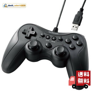 �G���R�� �Q�[���p�b�h �L�� Xinput PS�n�z�u �A�� �X�e�B�b�N���[�h�ؑ� �y�� �u���b�N JC-GP20SBK