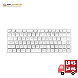 �G���R�� ���C�����X�L�[�{�[�h Precisionist �v���V�W���j�X�g Bluetooth ����2.4GHz �}���`�y�A�����O4�� �[�d�� ���^�p���^�O���t�� �~�j�T�C�Y �z���C�g TK-PN1075MPAWH