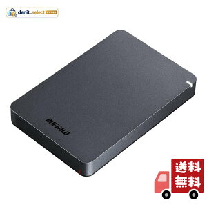 �o�b�t�@���[ �|�[�^�u��HDD 2TB USB3.1(Gen.1) �u���b�N �ϏՌ� HD-PGF2.0U3-BBKA