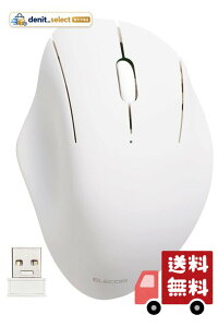 �G���R�� �}�E�X ���C�����X�}�E�X SHELLPHA ����2.4GHz �É� �R�� 3�{�^�� �z���C�g M-SH10DBSKWH
