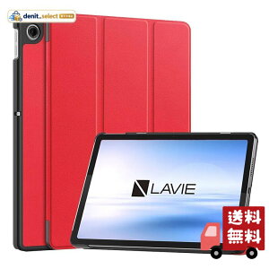 For NEC LAVIE Tab T10 (T1055/KAS, TAB10/F03) �p �P�[�X �J�o�[�yKONXISA�z�^�u���b�g 10.1�C���` PC-T1055KAS/PC-TAB10F03 �Ή� �P�[�X �I�[�g�X���[�v�@�\�t�� �O�܃X�^���h