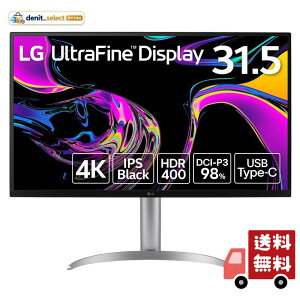 LG ���j�^�[ 32UQ850V-W 31.5�C���`/4K/IPS Black/HDR400/USB-C PD90W/KVM