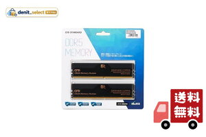 CFD�̔� �f�X�N�g�b�vPC�p������ �O���t�F�� ���� �q�[�g�V���N DDR5-6400 32GB×2�� (64GB) �����ۏ� 288pin �V�[�E�G�t�E�f�[�̔� CFD Standard W5U6400CS-32GC38F