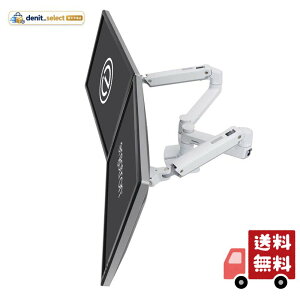 ERGOTRON �G���S�g���� LX ���j�^�[�A�[�� �f�X�N�}�E���g �f���A�� ���^ 2��� �z���C�g/�� 27�C���`(6.4~18.1kg)�܂� VESA�K�i�Ή� 45-491-216