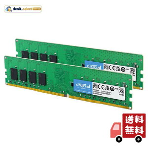 Crucial �f�X�N�g�b�v�p���݃����� 16GB(8GBx2��) DDR4 3200MT/s(PC4-25600) CL22 UDIMM 288pin CT2K8G4DFRA32A