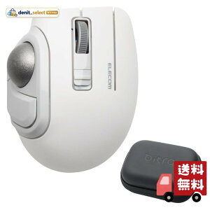 �G���R�� �g���b�N�{�[���}�E�X bitra �É� �e�w���� Bluetooth ����2.4GHz 2��}���`�y�A�����O 5�{�^�� ��p���[�P�[�X�t �z���C�g M-MT1MRSAWH
