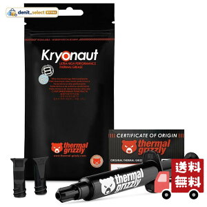 �y���K�i �e�a�Y�Ɓz �h�C�c Thermal Grizzly �I�[�o�[�N���b�N�p���ʐ݌v�����\�M�`���O���X Kryonaut 3ml