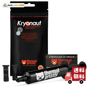 �y���K�i �e�a�Y�Ɓz �h�C�c Thermal Grizzly �I�[�o�[�N���b�N�p���ʐ݌v�����\�M�`���O���X Kryonaut 10ml