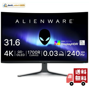 Dell AW3225QF 32�C���` �Ȗ� �L�@EL Alienware �Q�[�~���O���j�^�[