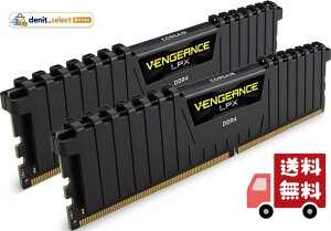 CORSAIR VENGEANCE LPX DDR4 ������ 16GB(8GB×2)�ő�2666MHz�Ή� Intel XMP�Ή� CL16 �f�X�N�g�b�vPC�p �u���b�N CMK16GX4M2A2666C16