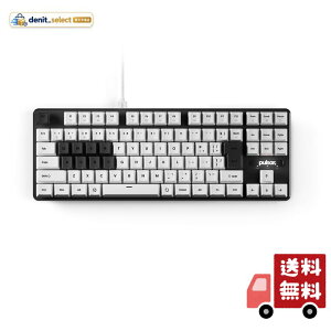 Pulsar Gaming Gears PCMK 2HE TKL �Q�[�~���O �L�[�{�[�h JIS ���{��z�� 91�L�[ ���C�X�C�b�` 8K Polling Rate�y�������K�i�z(White)