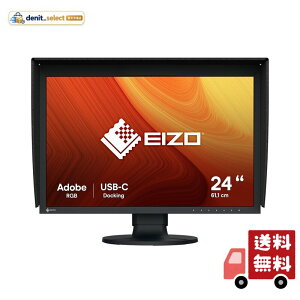 EIZO ColorEdge CG2400S-BK 24.1�^�EAdobe RGB99%�EHDR�E�L�����u���[�V�����Z���T�[����