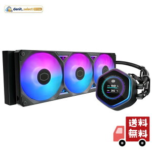 Cooler Master ML 360 Atmos II LCD ARGB ���A���^�C���\���Ή�LCD���� 360mm����CPU�N�[���[ [MLX-D36M-A25SZ-L1]