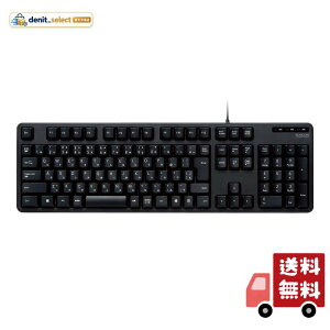 �G���R�� �L�[�{�[�h �L�� �����u���� �t���L�[�{�[�h �u���b�N TK-FCM104XBK