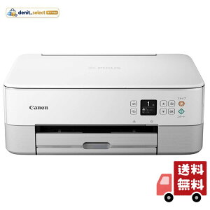 �L���m�� Canon �v�����^�[ A4�C���N�W�F�b�g�����@ PIXUS TS5430 �z���C�g 2021�N���f�� �e�����[�N���� 4�F�E��̌^�E�Ή��C���NBC-360/361�V���[�Y