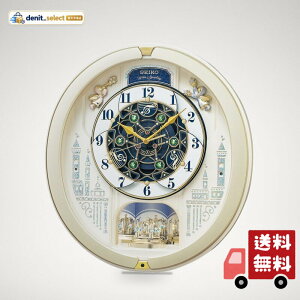 �Z�C�R�[�N���b�N(Seiko Clock) �|�����v ���炭�莞�v �d�g���v �A�i���O ���炭�� �g���v���Z���N�V���� �����f�B ��]���� �N���X�}�X �\���O�� �����F �p�[�� RE579S