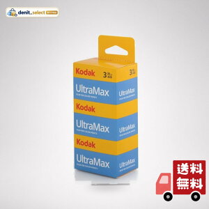 Kodak �J���[�l�K�t�B���� 35mm ULTRAMAX400 36���B 3�{�Z�b�g 1024389