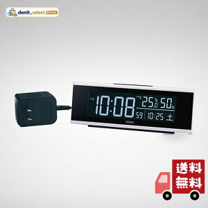 �Z�C�R�[�N���b�N(Seiko Clock) �u�����v �ڊo�܂����v �d�g �f�W�^�� �𗬎� �J���[�t�� �V���[�YC3 �� �{�̃T�C�Y:6.3×17.4×4.6cm DL307W