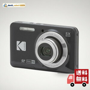 KODAK (�R�_�b�N) PIXPRO �g���₷�� �Y�[�� FZ55-BK 16MP �f�W�^���J���� ���w5�{�Y�[�� �L�p 28mm 2.7�C���`�t����� (�u���b�N)