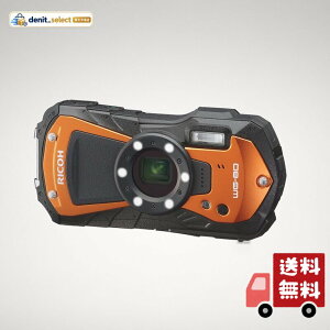 RICOH WG-80 ORANGE ���R�[�{�i�h���f�W�^���J���� 14m�h�� (�A��2����) 1.6m�ϏՌ� �h�o -10°C�ϊ� �A�E�g�h�A�Ŋ��􂷂�^�t�l�X�{�f�B CALS���[�h���ڂ� ����L�^�ȂǕ��L���r�W�l�X�V�[���Ŋ���31