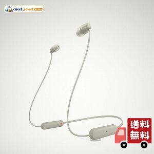 �\�j�[(SONY) ���C�����X�C���z�� WI-C100:Bluetooth�Ή�/25���ԃX�^�~�i/IPX4�h�H/DSEE���� �x�[�W�� WI-C100 CZ ��