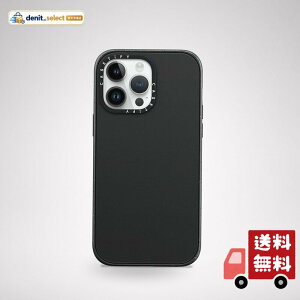 CASETiFY iPhone 14 Pro Max �p �P�[�X �C���p�N�gMagSafe�Ή� - �}�b�g �u���b�N