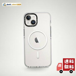 CASETiFY iPhone 14 �p �P�[�X �C���p�N�g �N���AMagSafe�Ή� - �N���A