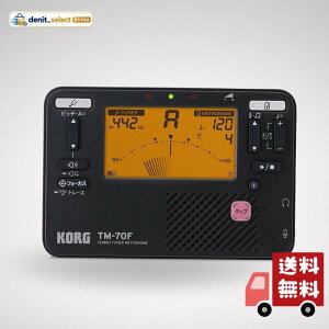 KORG(�R���O) �`���[�i�[ ���g���m�[�� TM-70F BK �u���b�N ���t�y �u���X�o���h �I�[�P�X�g��