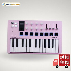 Arturia MIDI �L�[�{�[�h �R���g���[���[ MiniLab 3 ���[�Y�N�H�[�c