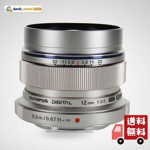 OLYMPUS �P�œ_�����Y M.ZUIKO DIGITAL ED 12mm F2.0 �V���o�[ ED 12mm F2.0 SLV