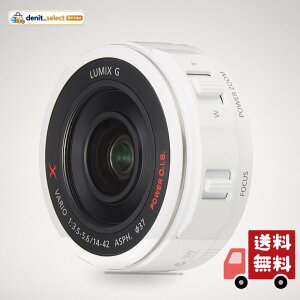 �p�i�\�j�b�N(Panasonic) �W���Y�[�������Y �}�C�N���t�H�[�T�[�Y�p ���~�b�N�X G X VARIO PZ 14-42mm/F3.5-5.6 ASPH./POWER O.I.S. �z���C�g H-PS14042-W