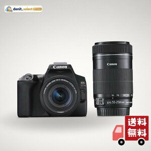 Canon �f�W�^����჌�t�J���� EOS Kiss X10 �_�u���Y�[���L�b�g �u���b�N EOSKISSX10BK-WKIT