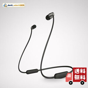 �\�j�[ ���C�����X�C���z�� WI-C310 : Bluetooth�Ή�/�ő�15���ԘA���Đ�/�}�C�N�t�� �t���b�g�P�[�u���̗p 2019�N���f�� �u���b�N WI-C310 BC